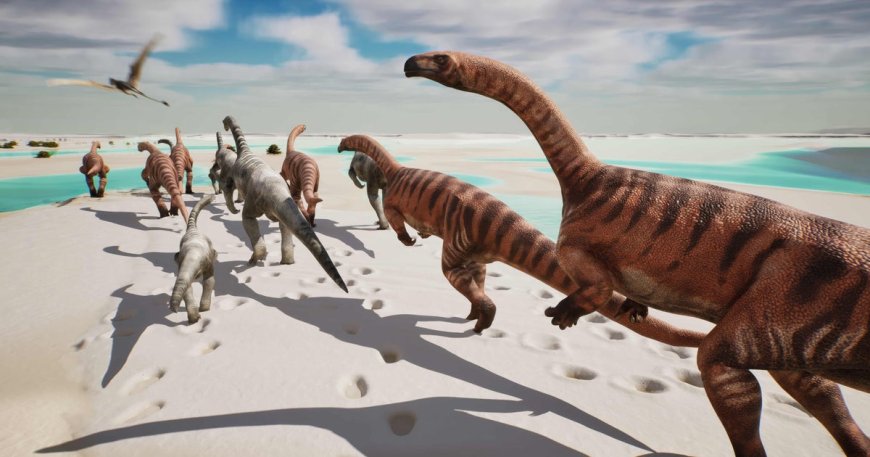 Dinosaur tracks showing "herds moving in synchrony" found in Italy